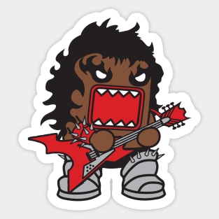 Heavy Metal Domo Kiss Sticker